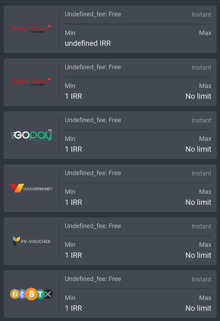 شارژ حساب در سایت بت فوروارد betforward