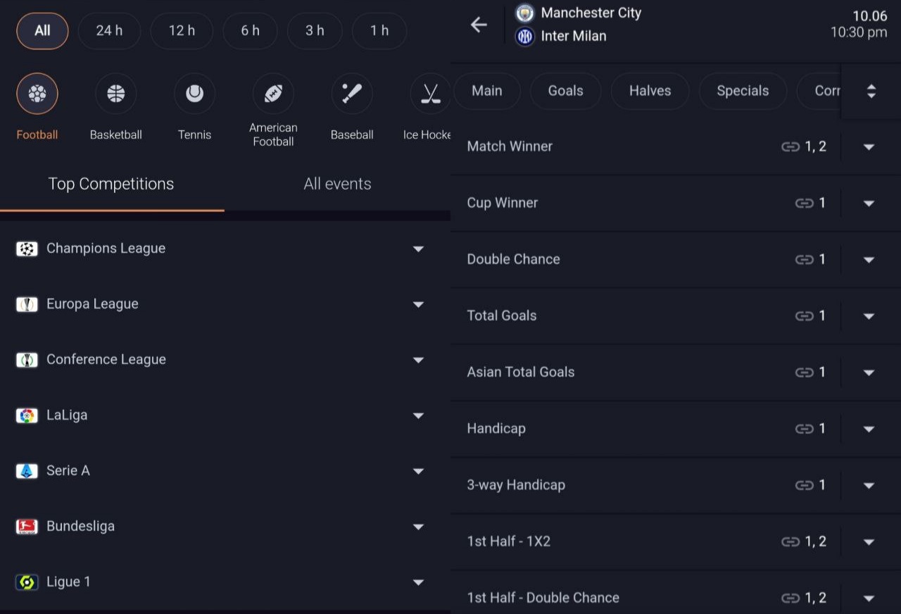 ورزش های سایت کریپتو پی بت