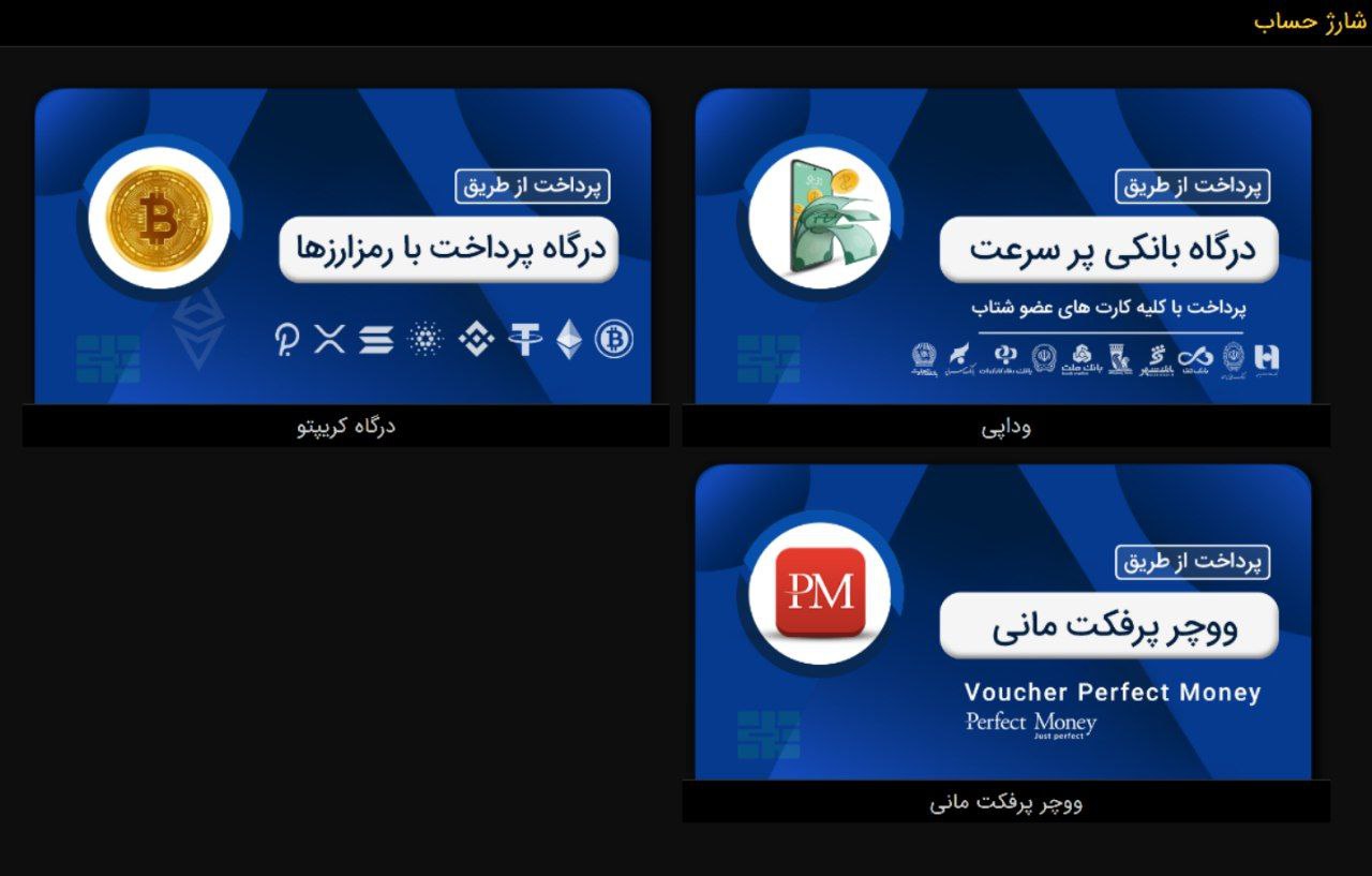 شارژ حساب در دانوب بت