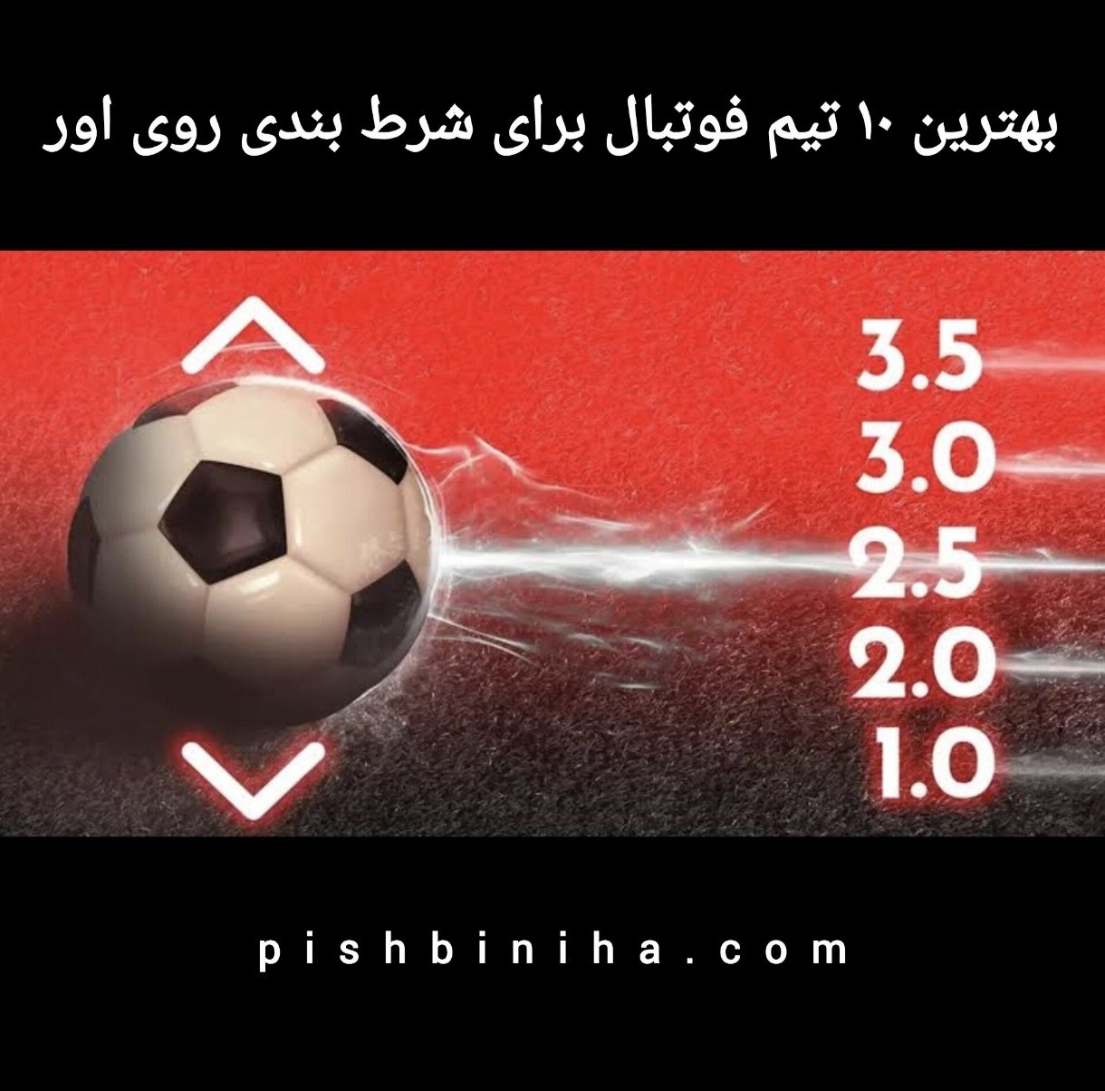 بهترین ۱۰ تیم فوتبال برای شرط بندی روی اور